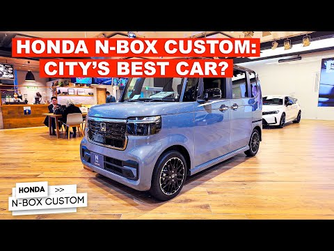 Honda N-Box Custom: The Ultimate City Car!