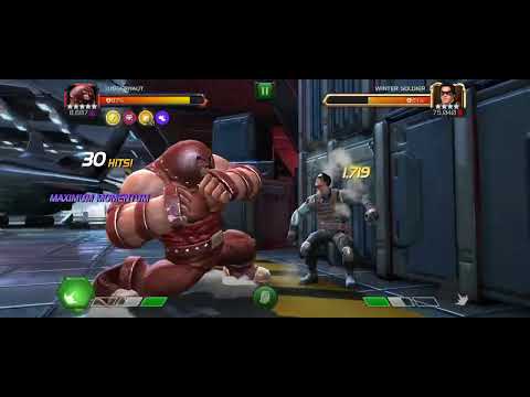 5* Rank 4 Buffed Juggernaut Vs ROL Winter Soldier W Colossus & Odin synergy.