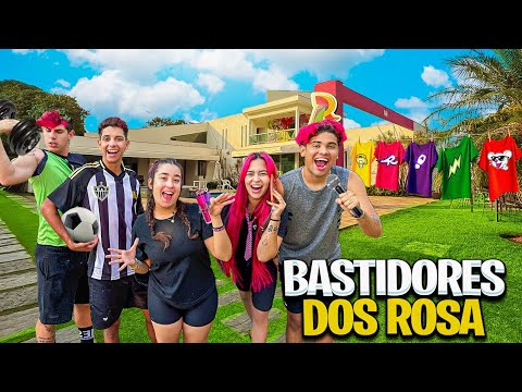 DOS ROSA FORA DAS GRAVAÇÕES *Making of do dia a dia ...