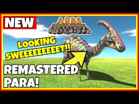 NEW! Remastered Parasaurolophus vs Units - PLAYTEST! | Animal Revolt Battle Simulator