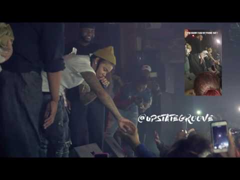 YOUNG M.A KICKS FAN OUT IN NY ( FULL VIDEO) NOT HAVING PHONE BEST QUALITY Shot by @upstategroove