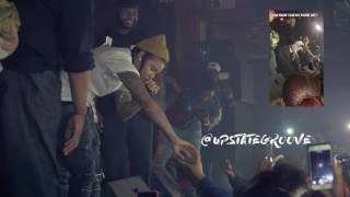YOUNG M.A KICKS FAN OUT IN NY ( FULL VIDEO) NOT HAVING PHONE BEST QUALITY Shot by @upstategroove