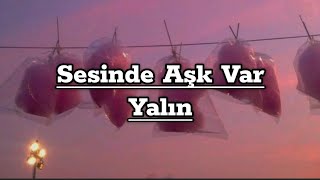 Yalın - Sesinde Aşk Var (sözleri/Lyrics)