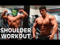 BENCH PR VLOG | SHOULDER WORKOUT W/ SHREDDED JOE