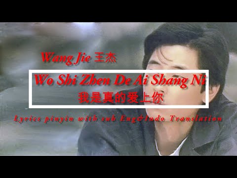 Wang Jie 王杰 - Wo Shi Zhen De Ai Shang Ni 我是真的爱上你 Lyrics pinyin sub Eng&Indo