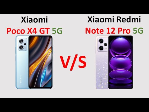 Xiaomi Poco X4 GT vs Xiaomi Redmi Note 12 Pro
