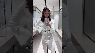 Spring OOTD: White dress with knee high brown boots #corporategirl #ootd #springoutfits #workwear