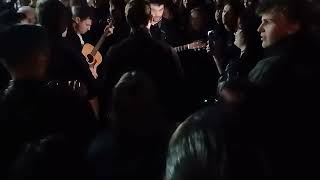 The Murder Capital - Feeling Fades live acoustic in front of Gretchen Club, Berlin, May 10 2025