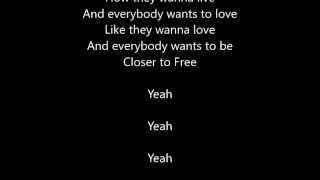 Bodeans   Closer To Free   Lyrics Rolling