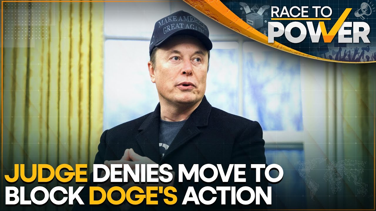 US Judge Rejects Bid To Stop Musk’s Federal Job Cuts, Block DOGE’s Data Access | WION