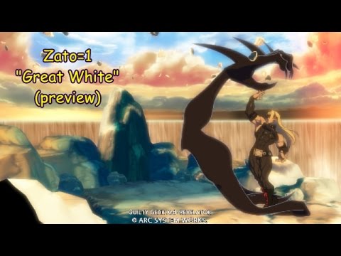 GGxrd -R- Zato-1 : Great White preview