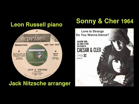 Caesar & Cleo (Sonny & Cher) 1964 Leon Russell piano