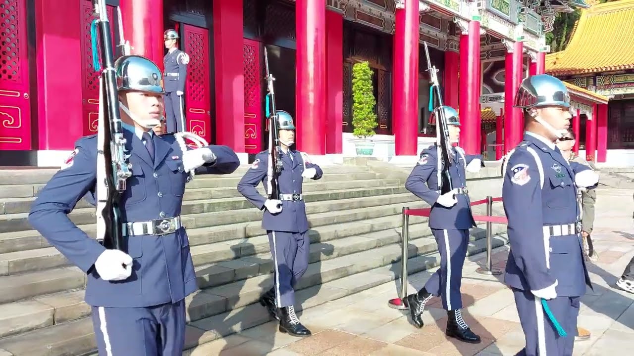 空軍儀隊丨交接儀式丨忠烈祠丨移防前最後一天丨2025/01/06【JimmyVlogTaiwan】