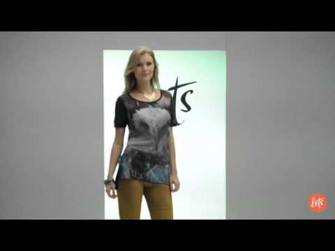 Blusa Coruja Galaxy - Espaço Fashion