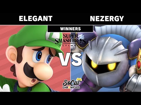 Smash Ultimate Tournament - Elegant (Luigi) Vs. NGG | Nezergy (Metaknight) Pools - Socal Chronicles