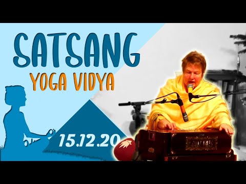 Satsang + Mantren und Meditation mit Shivakami - Yoga Vidya Ashram Live 7:00 - 15.12.2020