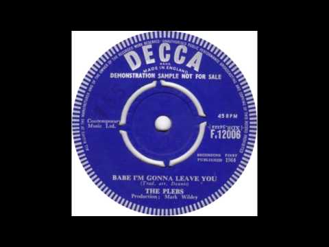 The Plebs - Babe I'm Gonna Leave You (Anne Bredon)