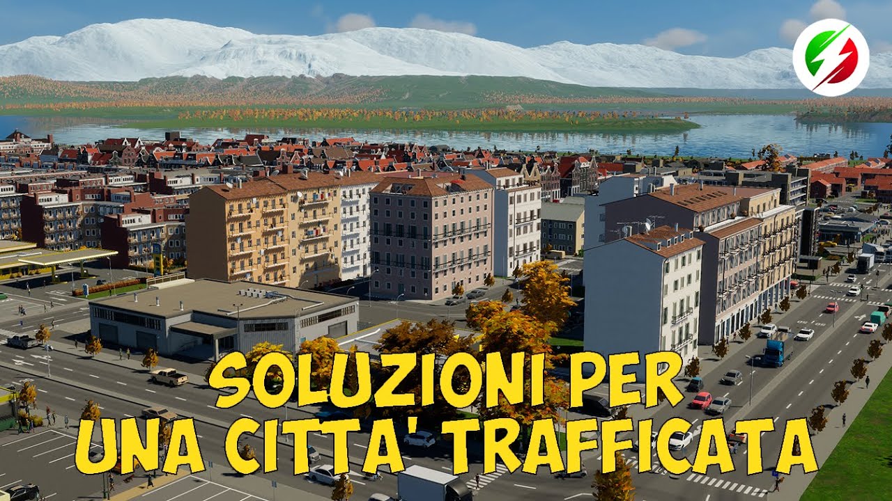 Soluzioni per una città trafficata in Cities Skylines 2