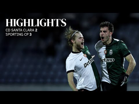 Resumo | Taça de Portugal: CD Santa Clara 2-3 Sporting CP