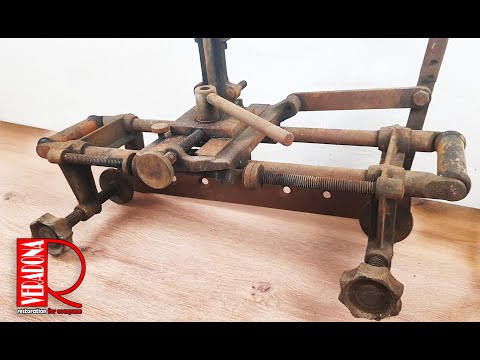 Restoration - Old hand mortiser