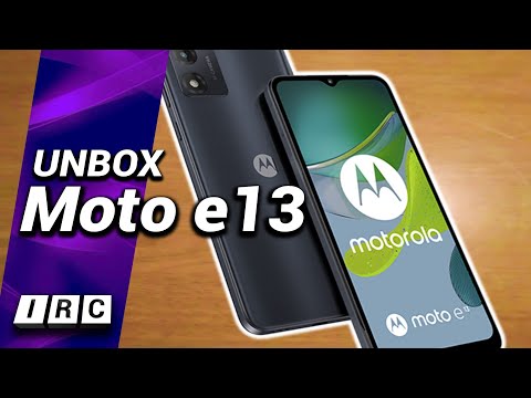 Unboxing The Motorola e13