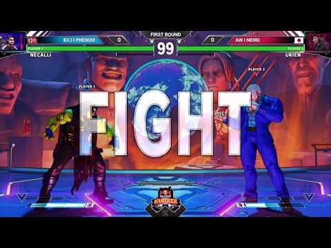 REDBULL KUMITE 2017 SFV NEMO Urien vs PHENOM Necalli HYPE