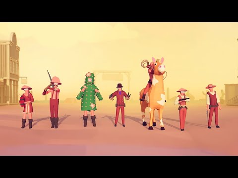 Wild West Faction vs Every Faction - Totally Accurate Battle Simulator