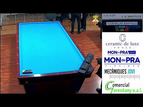 LLIGA CATALANA 3 BANDES BANYOLES B - LLIÇÀ