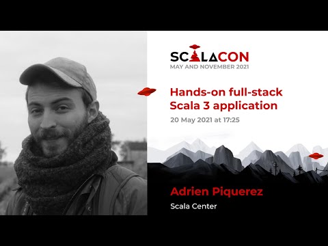 Hands-on full-stack Scala 3 application - Adrien Piquerez