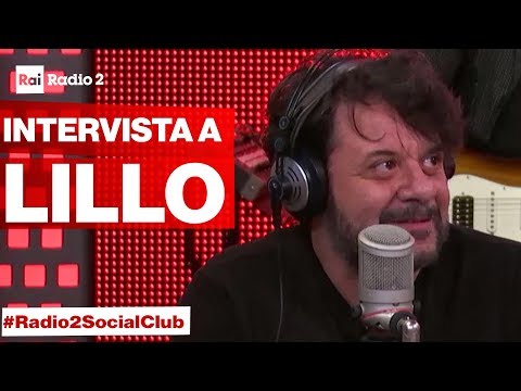 LILLO ospite a Radio2 Social Club