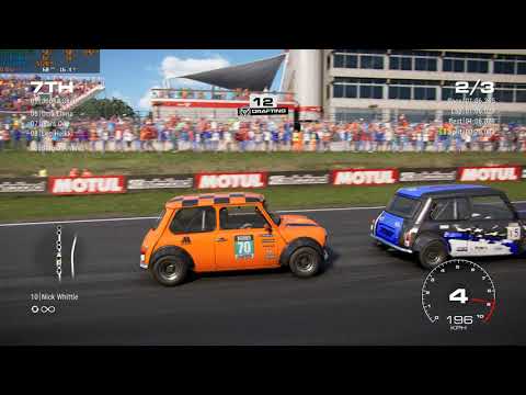 GRiD 2019 Walkthrough Part 8 - "Classic Mini Trophy: Brands Hatch"