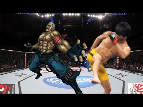 UFC4 | Bruce Lee vs Bryan Fury (EA Sports UFC 4) wwe mma