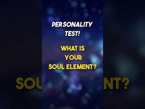 What Is Your Soul Element? #shorts #personalitytest