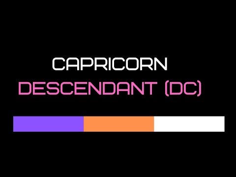 CAPRICORN DESCENDANT astrology #capricorn