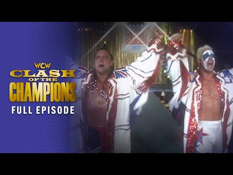 FULL EVENT: Clash of the Champions 25 | Flair vs. Vader; Sting & Bulldog vs. Nasty Boys