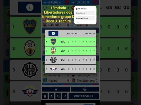 1ªrodada Libertadores dos torcedores grupo D Boca Juniors ✖️ deportivo Tachira #conmebol #libertador