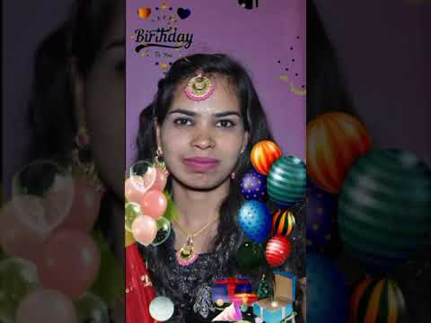Birthday song for savitri/birthday celebration party 18 October 2023