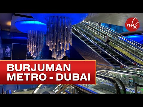 Estação de metrô Burjuman | Dubai