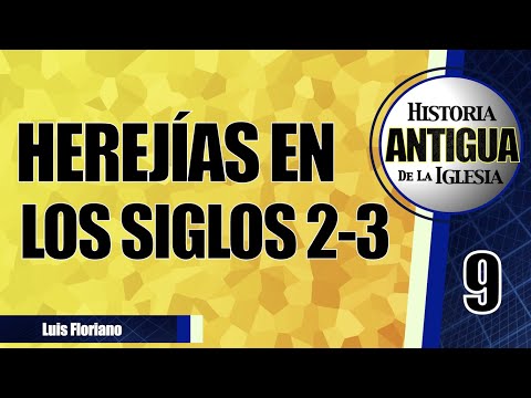 Heresies against Christianity during the 2nd and 3rd centuries