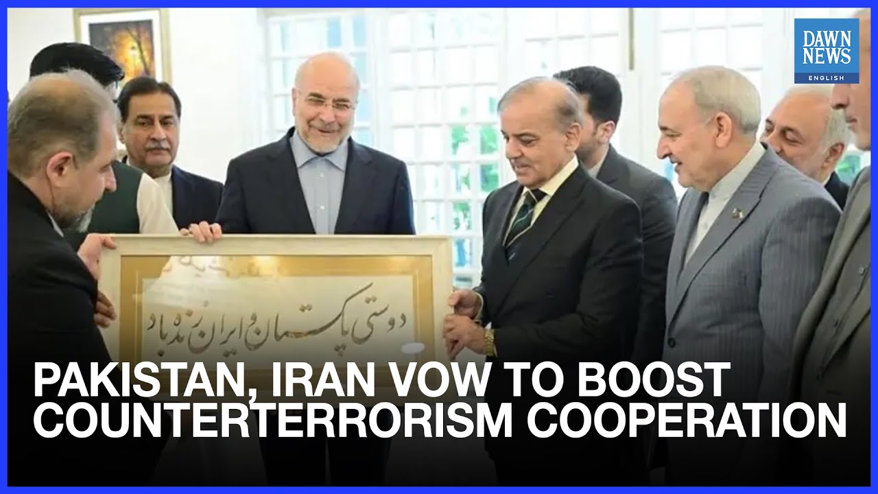 Pakistan, Iran Vow To Boost Counterterrorism Cooperation, Pursue Diplomacy For Global Peace