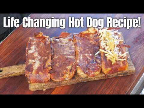 Are Grilled Cheese Hotdogs Worth Making? | Grilled Cheese Chili Dog Recipe!