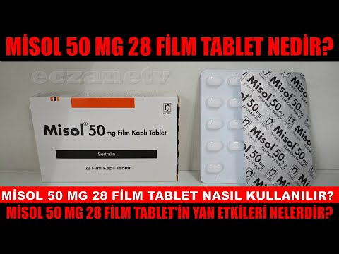 MİSOL 50 MG 28 FİLM TABLET NEDİR? MİSOL 50 MG TABLET'İN YAN ETKİSİ NEDİR? MİSOL NASIL KULLANILIR?
