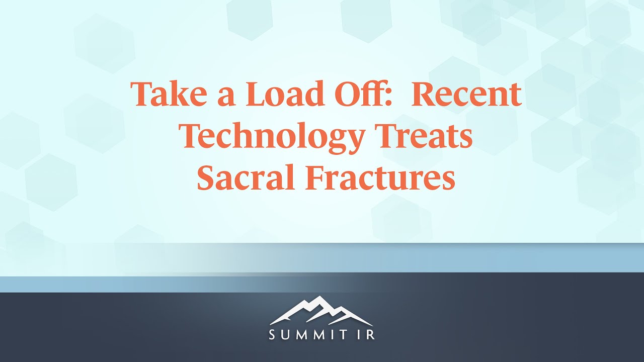 What is a Sacral Insufficiency Fracture? Dr. Preston Smith Discuss Causes and Treatment