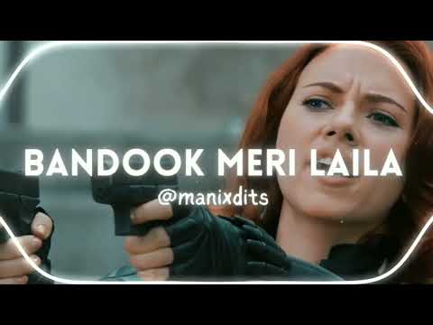 Bandook Meri Laila - Sachin Jigar, Raftar & Sidharth『edit audio』