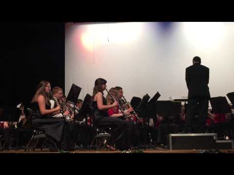 NSBHS Barracuda Band - "Carol Of The Bells" at 2014 Winter Concert