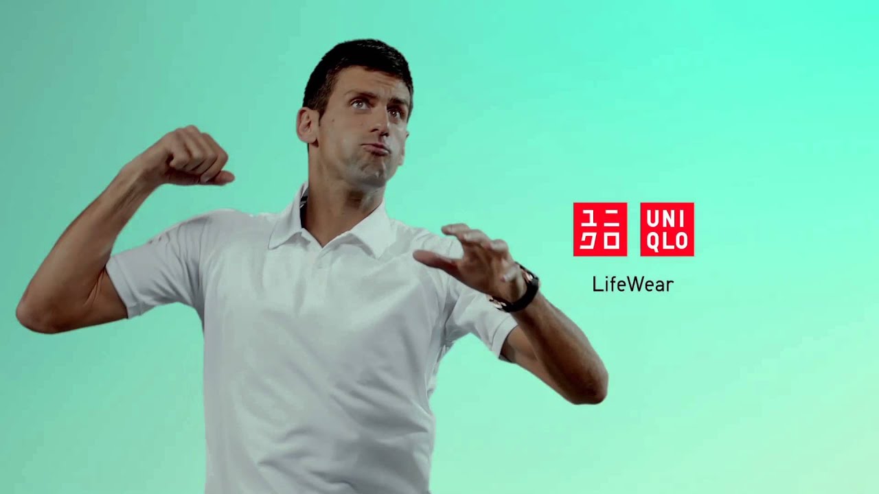 Uniqlo Active Wear - Novak Djokovic & Adam Scott