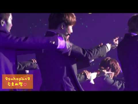 131003 EXO Gmarket stay g6 HISTORY SUHO 수호 focus fancam