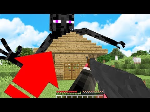 DEV MUTANT ENDERMAN EVİME SALDIRIYOR! 😱 - Minecraft