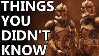 10 Things You Didn't Know About Clone Troopers (Probably)