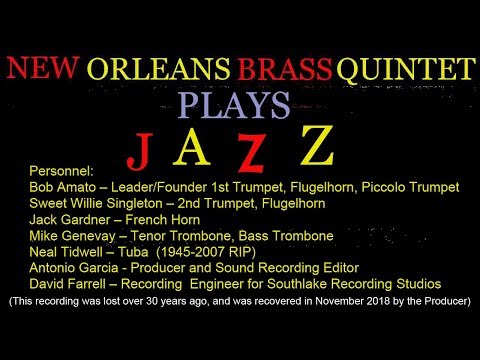 New Orleans Brass Quintet Plays Jazz | Complete 12 Track Recording
